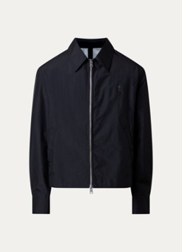 AMI Paris Heren Jack met logo en steekzakken in de kleur Zwart, maat: S