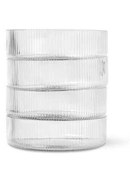 Ferm LIVING Ripple serveerschaal 12 cm set van 4 - Deal