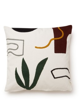 Ferm LIVING Mirage Cacti sierkussen 50 x 50 cm Gebroken wit - Deal