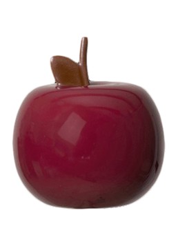 Ferm LIVING Apple spaarpot 13 cm Donkerrood - Deal