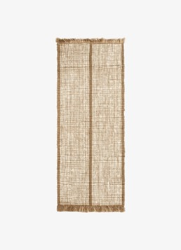 Ferm LIVING Athens tapijt 200 x 80 cm Beige - Deal