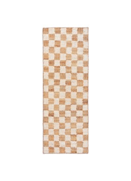 Ferm LIVING Check tafelloper 180 x 70 cm Gebroken wit - Deal
