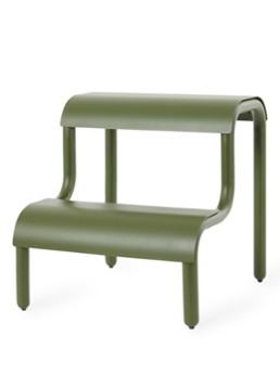 Ferm LIVING Up Step kruk 36,2 cm Bronsgroen - Deal