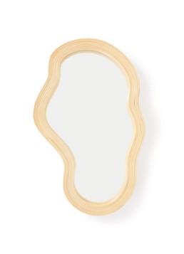 Ferm LIVING Pond medium wandspiegel Beige - Deal