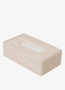 Ferm LIVING Mist tissuebox 12 x 21,5 cm Parelmoer - Deal