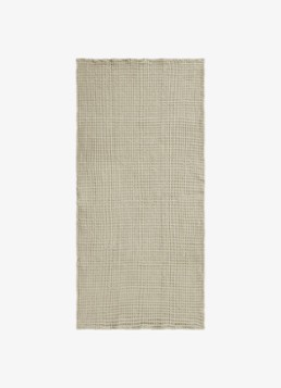 Ferm LIVING lceledon badhanddoek van 100% katoen 140 x 70 cm Groen - Deal
