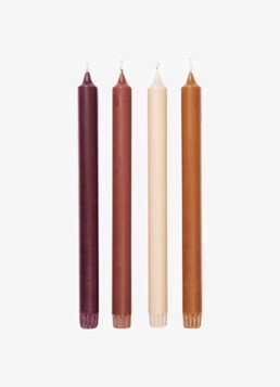 Ferm LIVING Dinnerkaars 30 cm set van 4 Rood - Deal