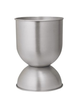 Ferm LIVING Hourglass bloempot voor buiten Ø30 cm Zilver - Deal