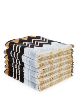 Missoni Giacomo gastendoek set van 6 - 30 x 30 cm Grijs - Deal