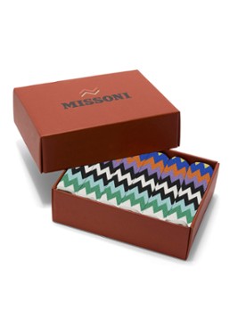 Missoni Best gastendoek - 30 x 30 cm set van 6 in geschenkverpakking Beige - Deal