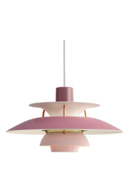 Louis Poulsen PH 5 Mini hanglamp Ø 30 cm Roze