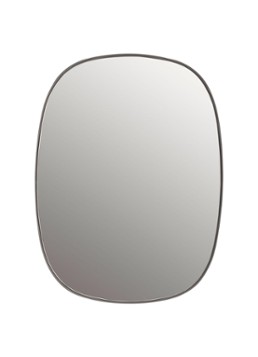 Muuto Framed spiegel small Grijs
