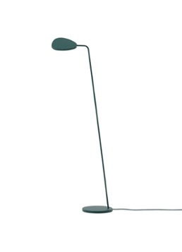 Muuto Leaf vloerlamp LED 118 cm Donkergroen - Deal