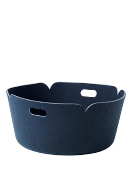 Muuto Restore Round opbergmand Blauw