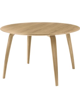 Gubi Eettafel Ø120 cm Beige