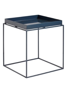 Hay Tray salontafel medium 40 x 40 cm Donkerblauw - Deal