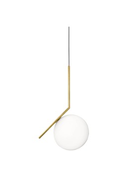 Flos IC Lights S2 hanglamp Ø 30 cm Zwart
