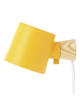 Normann Copenhagen Rise wandlamp Geel - Deal