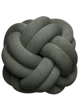 Design House Stockholm Knot sierkussen 30 x 30 cm Donkergroen - Deal