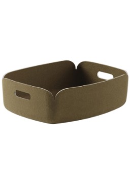 Muuto Restore Tray opbergmand 32 x 12 cm Bruin - Deal