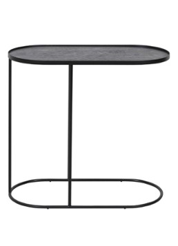 Ethnicraft Tray oblong bijzettafel M Zwart