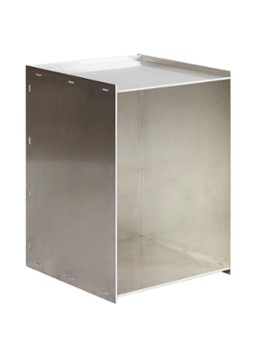 Frama Rivet Box bijzettafel 40 cm Wit