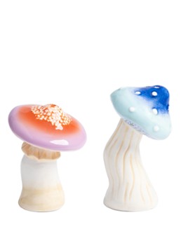&klevering Magic mushroom peper- en zoutmolen 10 cm set van 2 Beige - Deal