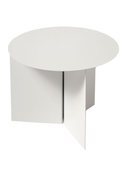Hay Slit Table Round bijzettafel 45 cm Wit