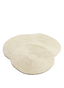 Bolia Zen Shaped vloerkleed 140 x 145 cm Beige
