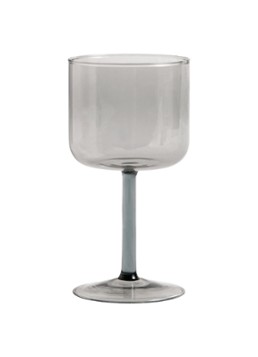 Hay Tint wijnglas set van 2 Grijs