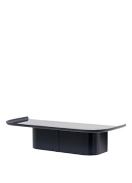 Hay Korpus Shelf wandplank 4 haken Blauw