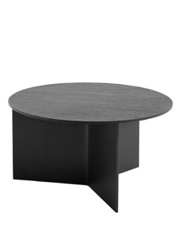 Hay Slit Wood bijzettafel Zwart - Deal