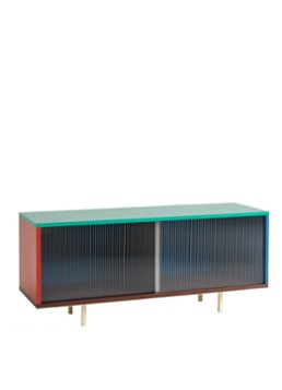 Hay Colour cabinet dressoir M glass doors Multicolor