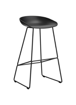 Hay AAS38 barkruk 75 cm Zwart