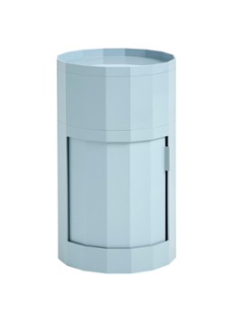 Hay Facet nachtkastje Ø38 hoog Blauw