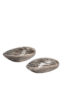 &klevering Mussel peper- en zoutstel Antraciet - Deal