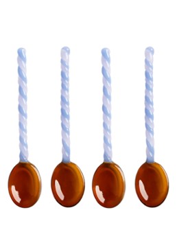 &klevering Duet lepel set van 4 Bruin - Deal