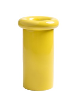 &klevering Turban vaas Geel - Deal