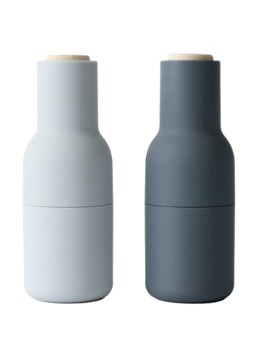 Audo Copenhagen Bottle Grinder peper- en zoutmolen Blauw - Deal