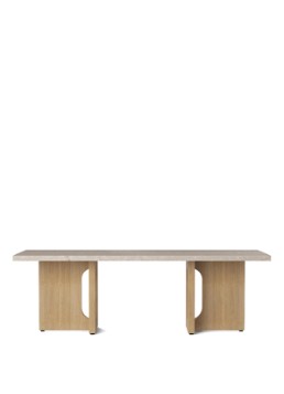 Audo Copenhagen Androgyne salontafel 120 x 45 cm Bruin