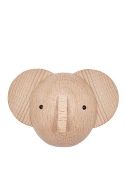 OYOY Mini Hook haak olifant Beige