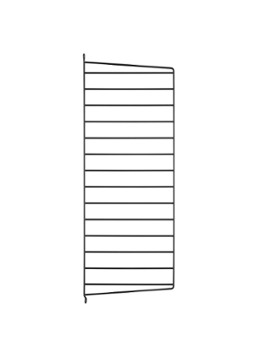 String Furniture Wall side panel 30 x 75 cm Zwart