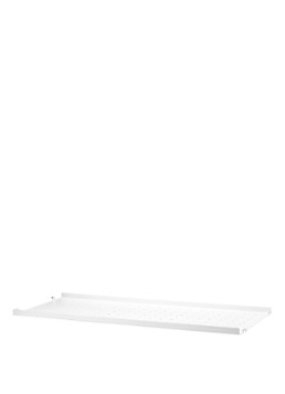 String Furniture Metal Shelf Low Edge wandplank 78 x 30 cm Wit