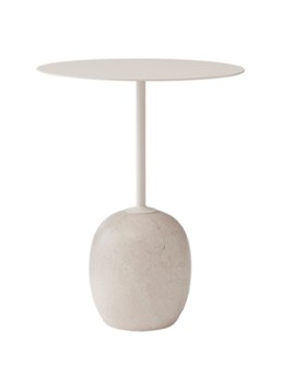 &tradition Lato bijzettafel Ø40 cm Wit
