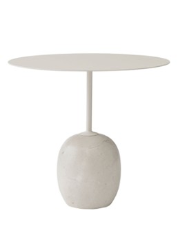 &tradition Lato bijzettafel ovaal 40 x 50 cm Wit - Deal