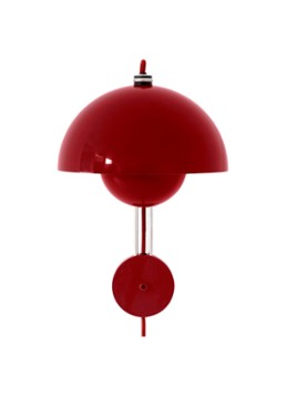&tradition FlowerPot VP8 wandlamp Rood