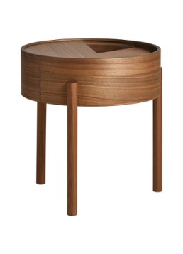 Woud Arc bijzettafel Ø42 cm x 45 cm Bruin