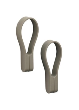 Zone Denmark Loop magneet haak set van 2 Beige - Deal