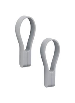 Zone Denmark Loop magneet haak set van 2 Grijs