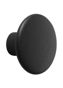 Muuto The Dots haak Ø9 cm Zwart